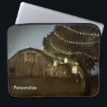 Rustic Barn & Tree Lights Laptop Sleeve Case<br><div class="desc">Rustic Barn & Tree Lights Laptop Sleeve Case.</div>