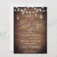 Rustic Barn Wood String Lights All In One Wedding