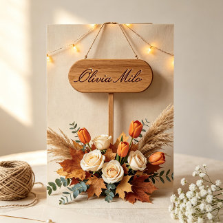 Rustic Barn Wood Wedding Invitation Wedding