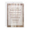 Rustic Barn Wood Wedding Invitations