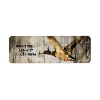 Rustic Barn wood Western Country flying Wild Duck