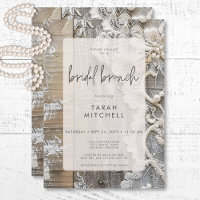 Rustic Barnwood & Bridal Lace Bridal Brunch