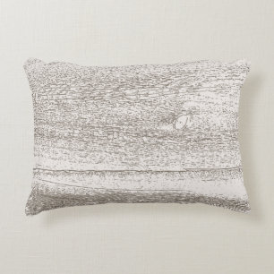 Rustic Barnwood Family Rules Home Decor Decorative Cushion