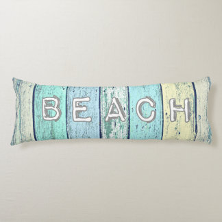 Rustic Beach Driftwood Body Cushion