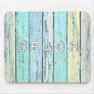 Rustic Beach Driftwood Mouse Mat