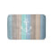 Rustic Beach Wood Nautical Stripes & Anchor