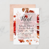 Rustic Beauty This Just Got Real Engagement Party
