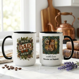 Rustic Best Dad Ever – Father’s Day Gift Mug