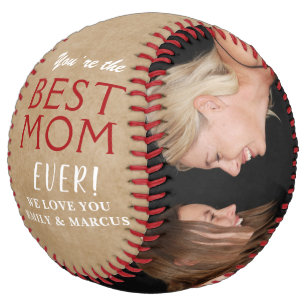 Rustic Best Mum Mother`s Day 2 Photo  Softball