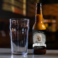 Rustic Black And White Retire Man Grandpa Photo