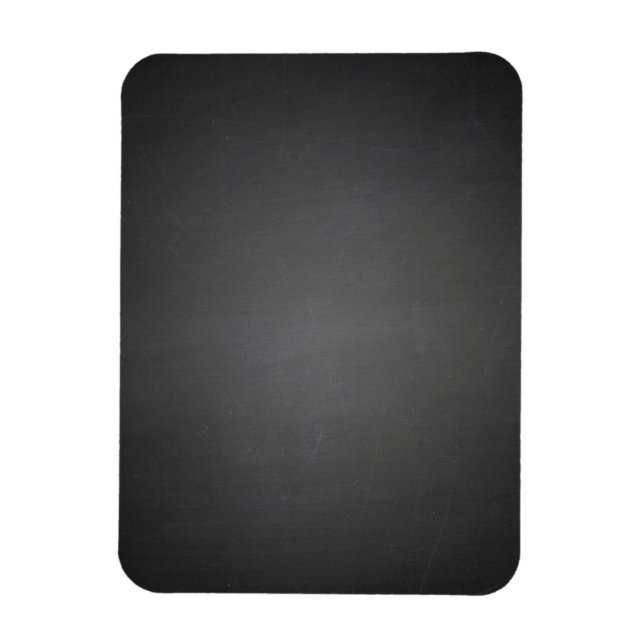 Rustic Black Chalkboard Printed Magnet (Vertical)