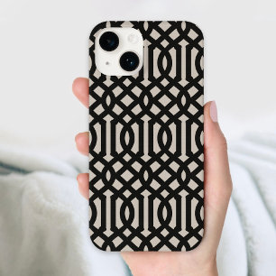 Rustic Black Trellis Case-Mate iPhone 14 Case