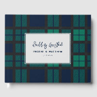 Rustic Blackwatch Script Wedding Tartan