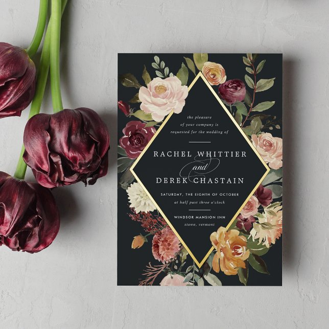 Rustic Bloom Geometric Floral Wedding (Creator Uploaded)