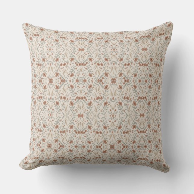 Rustic Bloom Mother’s Day Cushion (Front)