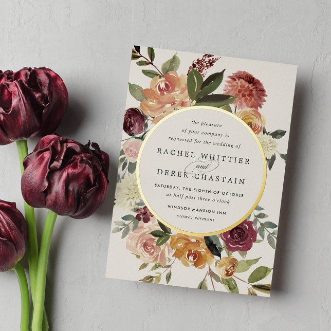 Rustic Bloom Watercolor Floral Wedding (Creator Uploaded)