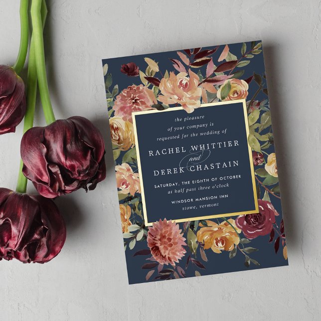 Rustic Bloom Watercolor Floral Wedding (Creator Uploaded)