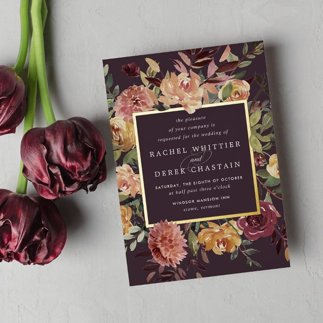 Rustic Bloom Watercolor Floral Wedding (Creator Uploaded)