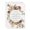 Rustic Bloom Wedding Invitation