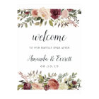 Rustic Bloom Wedding Welcome