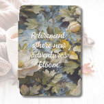 Rustic Blooms Custom Retirement Gifts for Her iPad Mini Cover<br><div class="desc">Transport yourself to a bygone era of timeless elegance and charm with our vintage floral designs. These exquisite patterns celebrate the beauty of nostalgia, reminiscent of a blooming garden where the hues of yesteryears merge with the warmth of cherished memories. As you look at these delicate blossoms and intricate motifs,...</div>