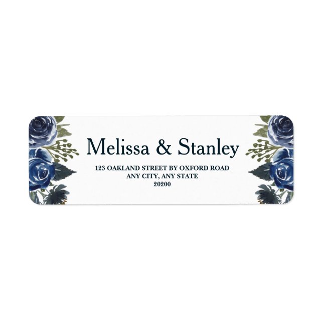 Rustic Blue Green Eucalyptus Watercolor Wedding (Front)