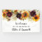 Rustic Boho Autumn Floral Wedding Welcome