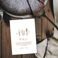 Rustic Boho Chef Kitchen Stuff Baby Shower 