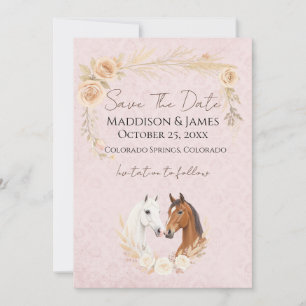 Rustic Boho Country Wedding Save The Date