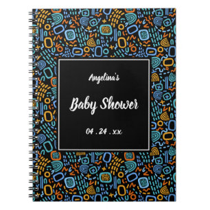 Rustic Boho Icon Gift List Notebook