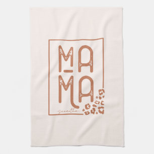 Rustic Boho Mama Tea Towel