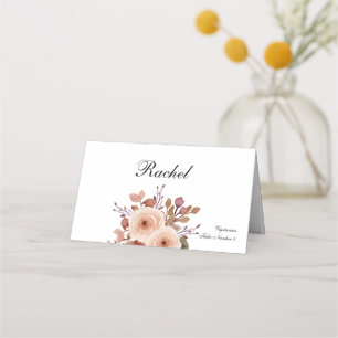 Rustic Boho Wedding Place Cards