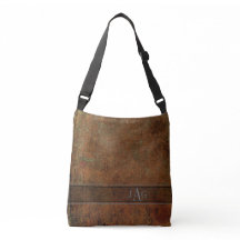 Rustic Book Cover Bags In Classic Brown