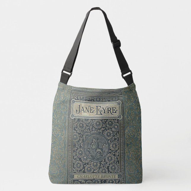 Rustic Book Cover Bags Jane Eyre (Front)
