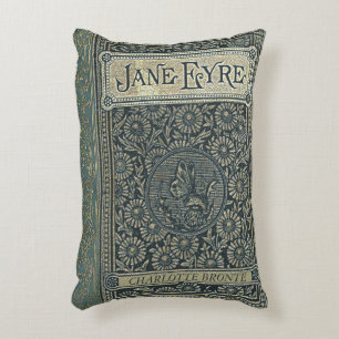 Rustic Book Cover Cushion Jane Eyre