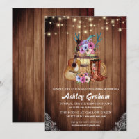Rustic Boots Cowgirl Quinceañera 15th Birthday