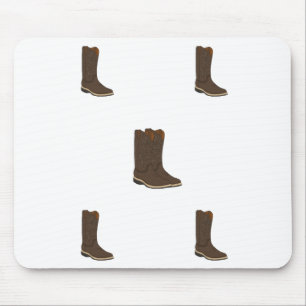 Rustic Boots Mouse Mat