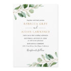 Rustic Botanical Eucalyptus Greenery Gold Wedding