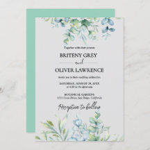 Rustic Botanical Eucalyptus Greenery Wedding