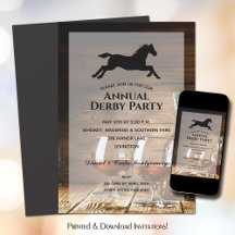Rustic Bourbon Derby Party