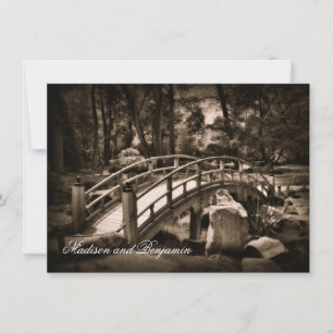 Rustic Bridge Country Wedding Invitations