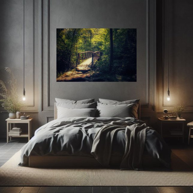 Rustic Bridge in Shenandoah National Forest Photo Poster (Creator Uploaded)