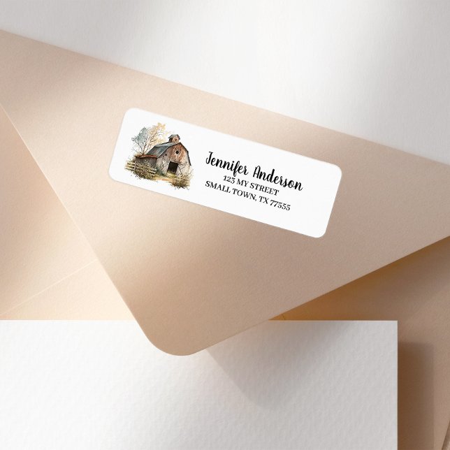 Rustic Brown Barn Farm Address (Creator Uploaded)