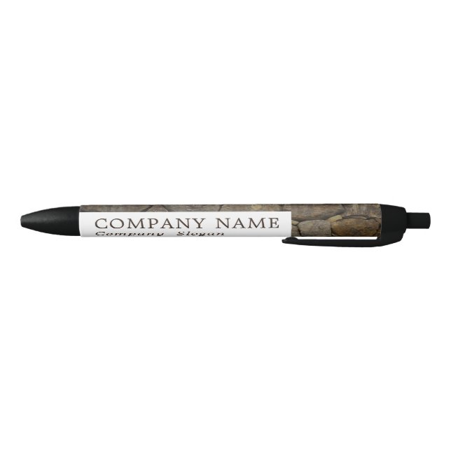 Rustic Brown Stone Company/Event Black Ink Pen (Bottom)