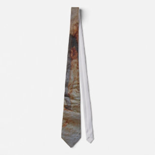 Rustic Brown Woodgrain Photo Tree Pattern Nature Tie