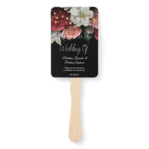 Rustic burgundy Floral  string lights  Wedding