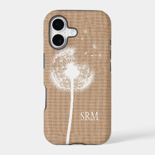 Rustic Burlap iPhone 5 Case