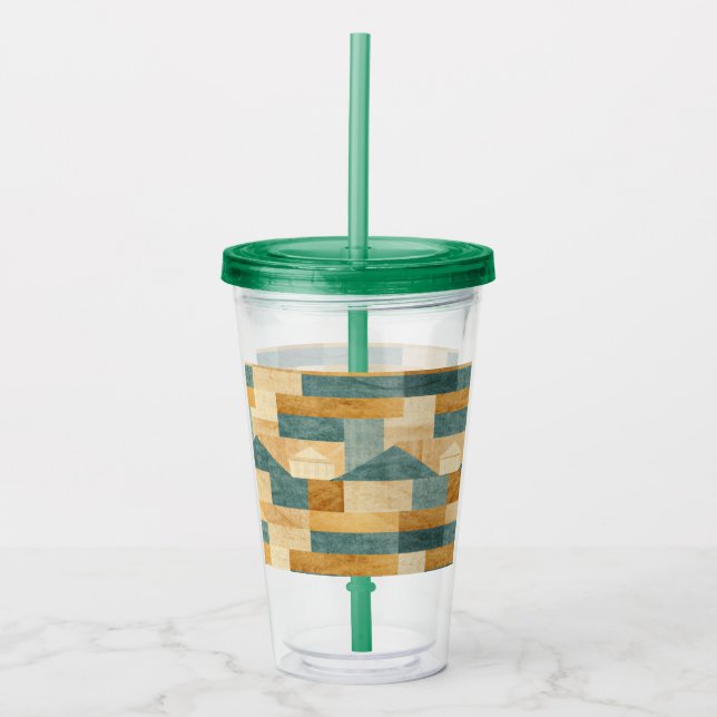 Rustic/Cabin/Lodge/Mountain  Acrylic Tumbler (Front)