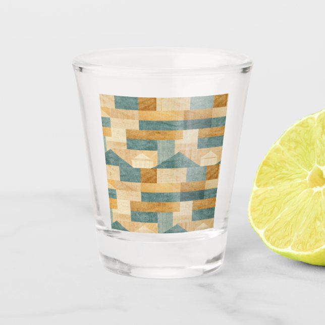 Rustic/Cabin/Lodge/Mountain  Shot Glass (Front)