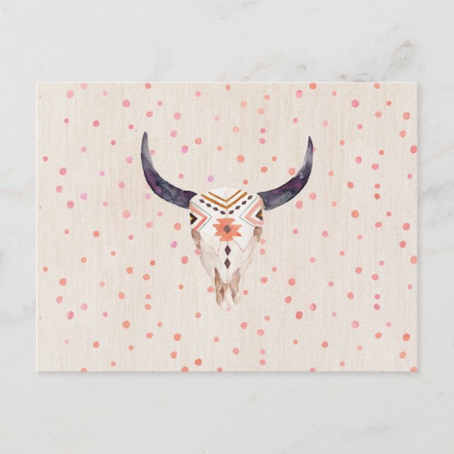 Rustic Cactus RSVP Postcard (Front)